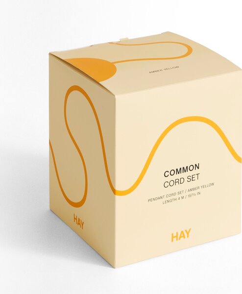 HAY Sada pro stropní instalaci svítidla Common, Amber Yellow