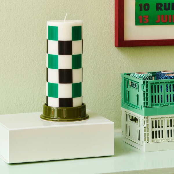 HAY Úložné boxy Colour Crate, Mini, 2 kusy, Dark Mint