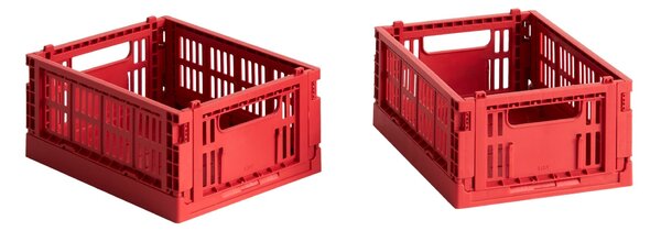 HAY Úložné boxy Colour Crate, Mini, 2 kusy, Red