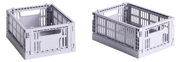 HAY Úložné boxy Colour Crate, Mini, 2 kusy, Lavender