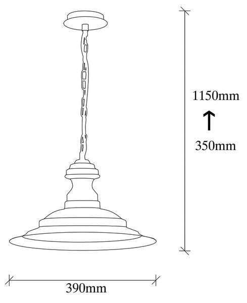 Závěsné svítidlo v bronzové barvě s kovovým stínidlem ø 39 cm Sivani – Opviq lights