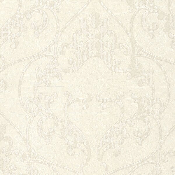 Béžová vliesová zámecká tapeta, Ornamenty, 28501, Kaleido, Limonta