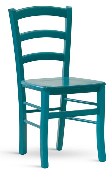 Stima Židle PAYSANE COLOR s masivním sedákem Odstín: Modrá (anilin)