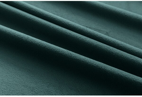 Zatemňovací závěs VELVET 140x250 cm, tyrkysový Zavěšení: Řasící páska