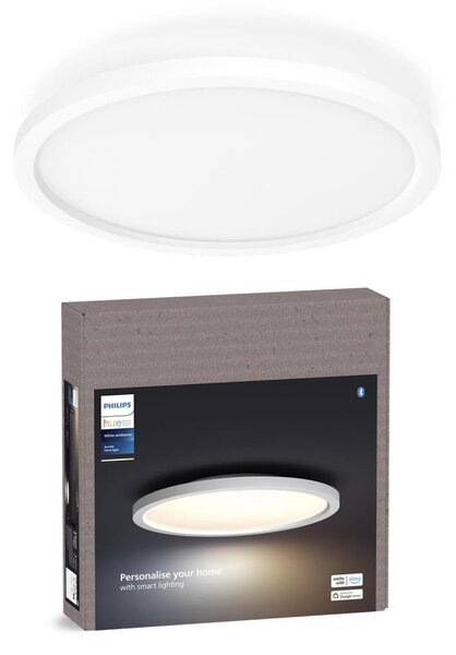Philips - LED Stmív. stropní svítidlo Hue AURELLE LED/21W/230V pr. 39,5 cm bílá