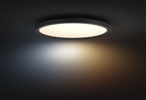 Philips - LED Stmív. stropní svítidlo Hue AURELLE LED/21W/230V pr. 39,5 cm černá
