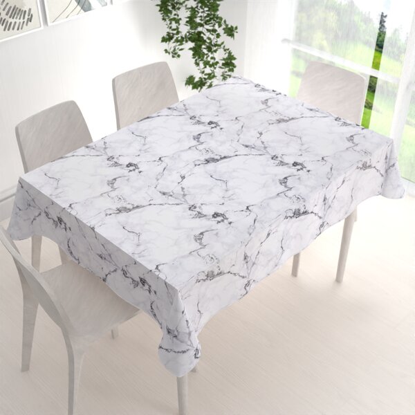 Biante Dekorační obdélníkový ubrus PM-064 Šedý mramor 50x100 cm