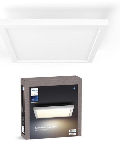 Philips - LED Stmívat. stropní svítidlo Hue AURELLE LED/19W/230V 30x30 cm bílá