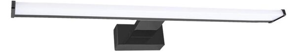 LED Koupelnové osvětlení zrcadla MIRORE LED/10W/230V 60 cm IP44 černá