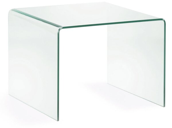 Skleněný odkládací stolek 60x60 cm Burano – Kave Home