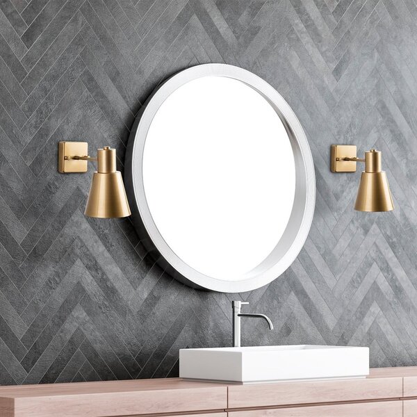Nástěnné svítidlo ve zlaté barvě ø 14 cm Funnel – Opviq lights