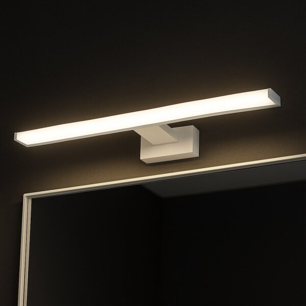 LED Koupelnové osvětlení zrcadla MIRORE LED/10W/230V 60 cm IP44 bílá