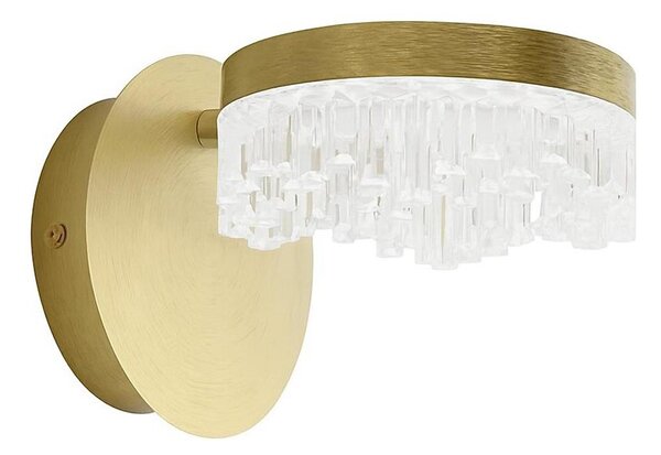 LED Nástěnná lampa LED/4W/230V zlatá