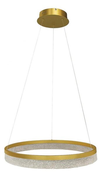 LED Lustr na lanku GALA LED/25W/230V pr. 50 cm zlatá