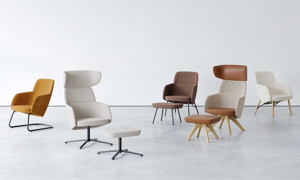 RIM - Křeslo WINX LOUNGE WX 885.09 s nízkým opěrákem