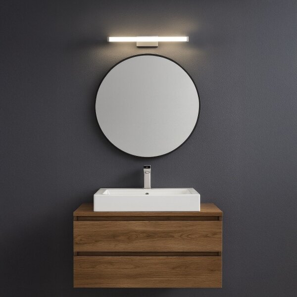 LED Koupelnové osvětlení zrcadla MIRORE LED/5W/230V 30 cm IP44 lesklý chrom