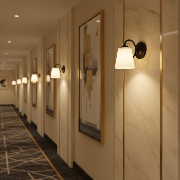 Nástěnná lampa PAFOS 1xE27/15W/230V černá