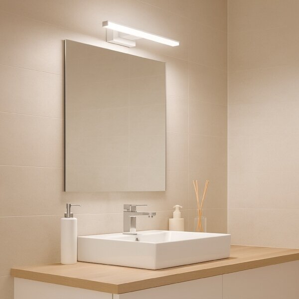 LED Koupelnové osvětlení zrcadla MIRORE LED/5W/230V 30 cm IP44 bílá