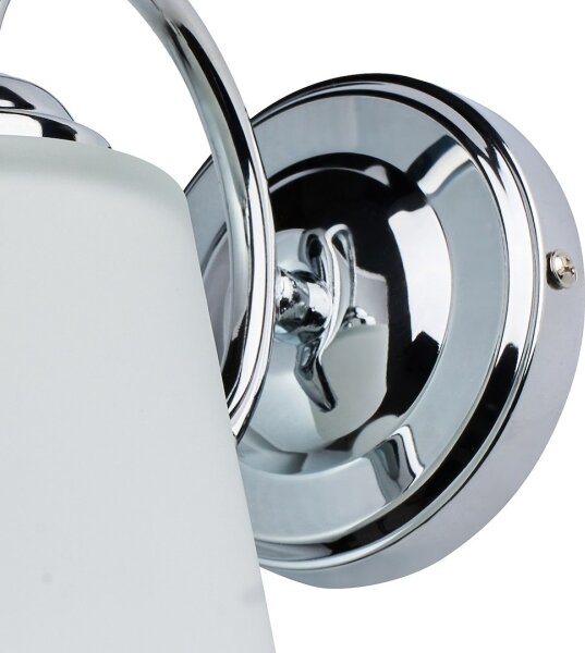 Nástěnná lampa PAFOS 1xE27/15W/230V lesklý chrom