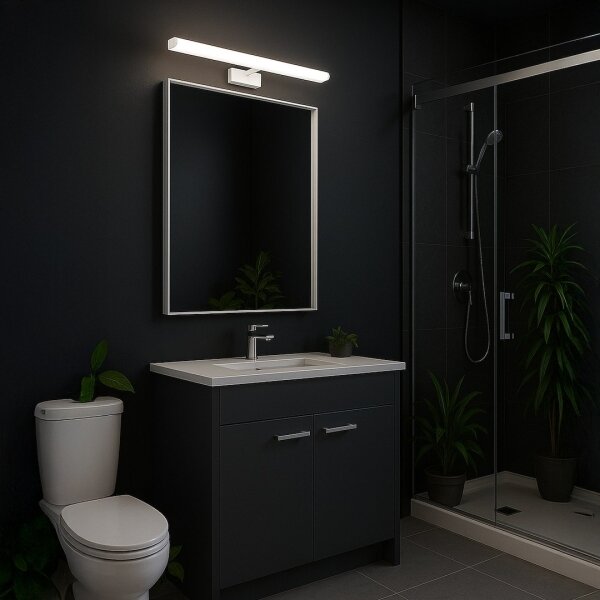 LED Koupelnové osvětlení zrcadla MIRORE LED/8W/230V 40 cm IP44 bílá