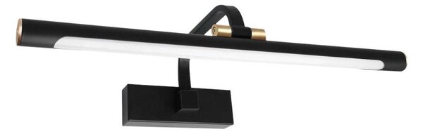 LED Koupelnové osvětlení zrcadla VINCI LED/15W/230V 60 cm IP44 černá