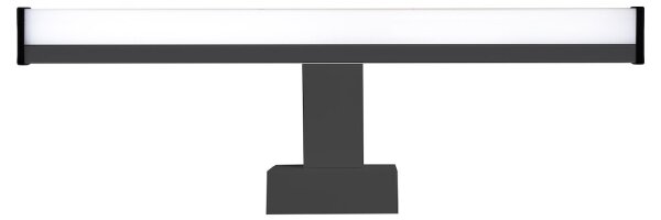 LED Koupelnové osvětlení zrcadla MIRORE LED/8W/230V 40 cm IP44 černá