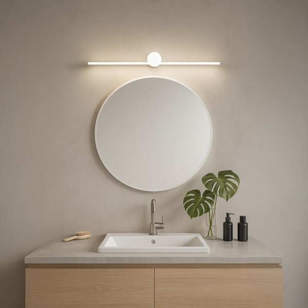 LED Koupelnové osvětlení zrcadla ARTIST LED/9W/230V 60 cm IP44 bílá