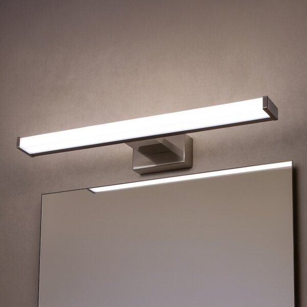 LED Koupelnové osvětlení zrcadla MIRORE LED/8W/230V 40 cm IP44 lesklý chrom