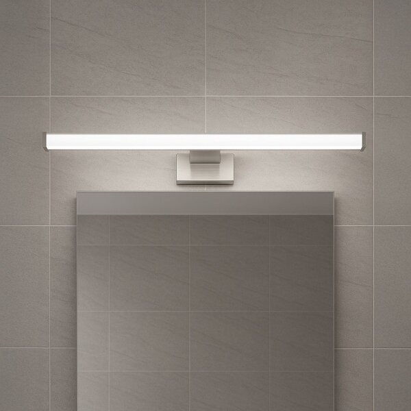 LED Koupelnové osvětlení zrcadla MIRORE LED/8W/230V 40 cm IP44 lesklý chrom