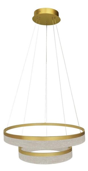 LED Lustr na lanku GALA LED/54W/230V pr. 60 cm zlatá
