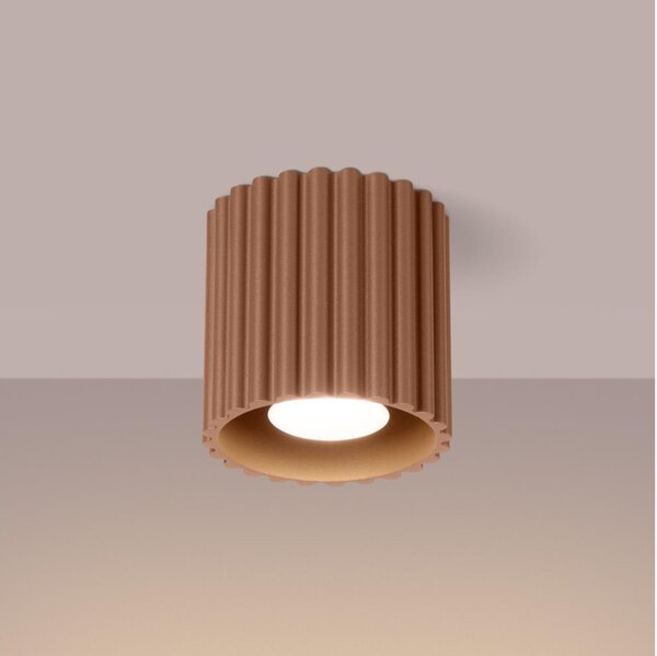 Brilagi - LED Bodové svítidlo SFERA 1xGU10/10W/230V pr. 10 cm hnědá