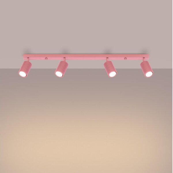 Brilagi - LED Bodové svítidlo CRESTO 4xGU10/10W/230V růžová