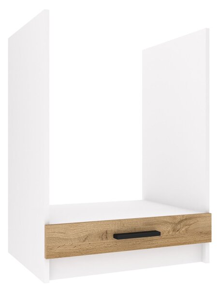 Kuchyňská skříňka Belini spodní pro vestavnou troubu 60 cm dub wotan bez pracovní desky TOR SDP60/0/WT/DW/0/B1