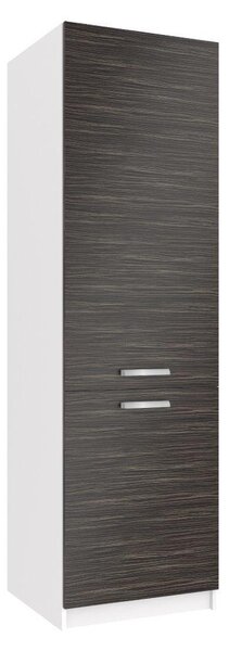 Vysoká kuchyňská skříňka Belini na vestavnou lednici 60 cm královský eben TOR SSL60/1/WT/HK/0/T