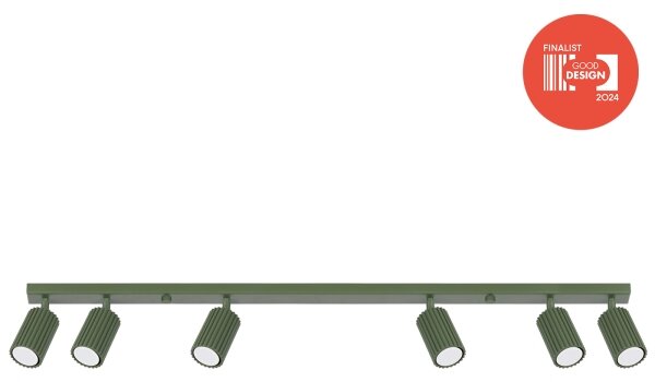 BRILAGI - LED Bodové svítidlo CRESTO 6xGU10/10W/230V zelená