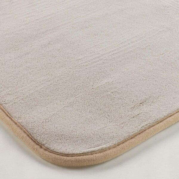 Béžová WC koupelnová předložka 45x45 cm Vitamine – douceur d'intérieur