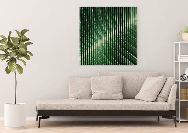 Neuhofer Designový akustický panel „Palmový list“ (Blatt01) Vyberte požadovaný rozměr: NR. 4: 1693 x 2400 mm (3 panely)