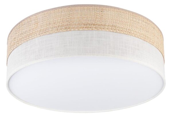 Stropní svítidlo SIRJA BOHO 2xE27/15W/230V pr. 45 cm béžová/krémová