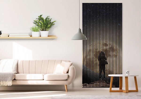 Neuhofer Designový akustický panel „Měsíc“ (Mond01) Vyberte požadovaný rozměr: NR. 3: 1133 x 2400 mm (2 panely)