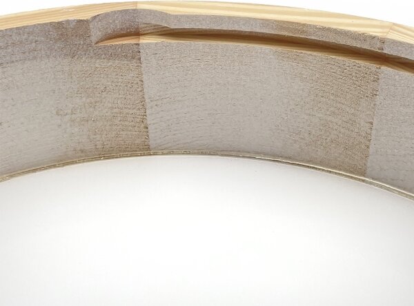 Stropní svítidlo NATURAL 3xE27/15W/230V pr. 37,5 cm borovice/bílá