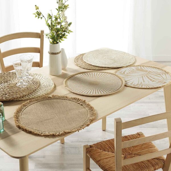Prostírání z juty ø 38 cm Frangyss – douceur d'intérieur