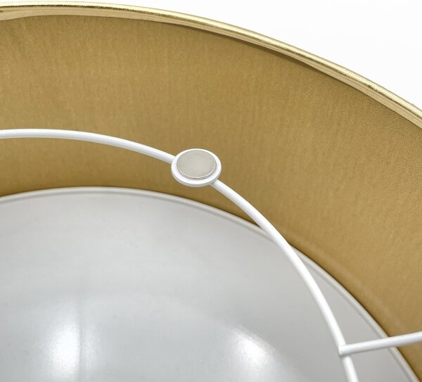 LED Stropní svítidlo SIRJA LED/36W/230V pr. 45 cm hnědá/zlatá