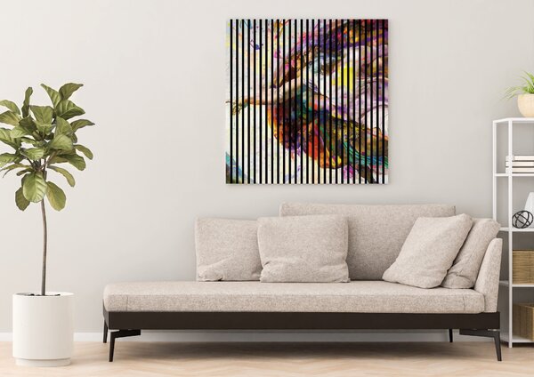 Designový akustický panel „Stvoření“ (Michelangelo01) Vyberte požadovaný rozměr: NR. 3: 1133 x 2400 mm (2 panely)