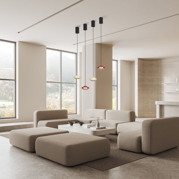 Mantra 9033 Piccola, drobné černé stahovací svítidlo LED 5W 3000K, průměr 13cm