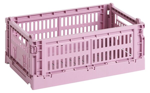 HAY Úložný box Colour Crate, Small, Dusty Rose
