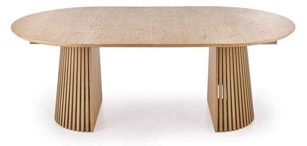 Halmar Kulatý rozkládací jídelní stůl FARGO 120(210)x120 přírodní