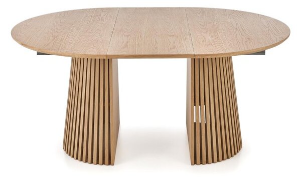 Halmar Kulatý rozkládací jídelní stůl FARGO 120(210)x120 přírodní