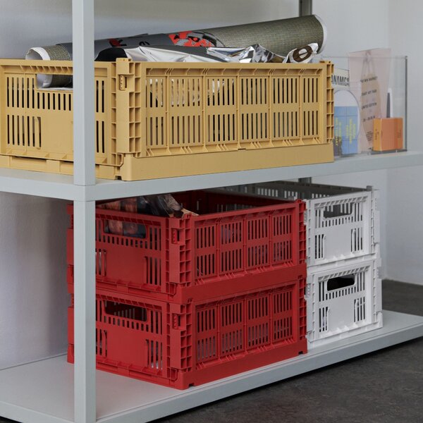 HAY Úložný box Colour Crate, Small, Powder