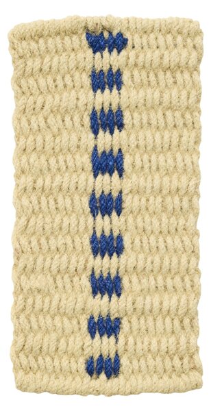 HAY Rohožka Coco, Dot, White and Blue