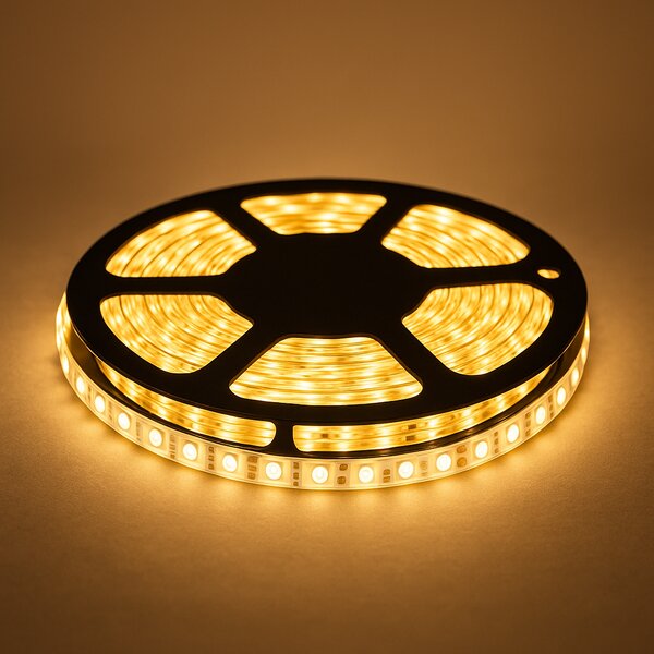 LED pásek 3528 4,8W IP20 teplý 50M